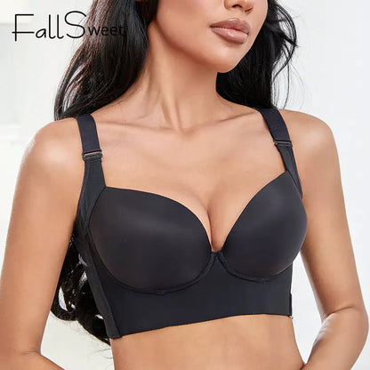 Deep Cup Push Up Bra