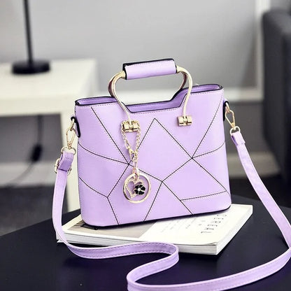 Luxury Geometric Design Women's Messenger Handbag