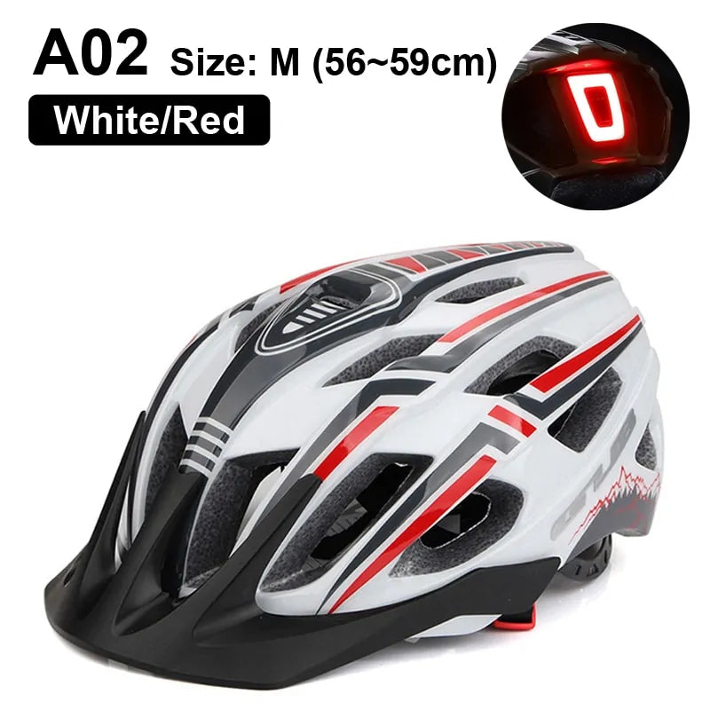 LED Rechargeable Cycling Bike Helmet