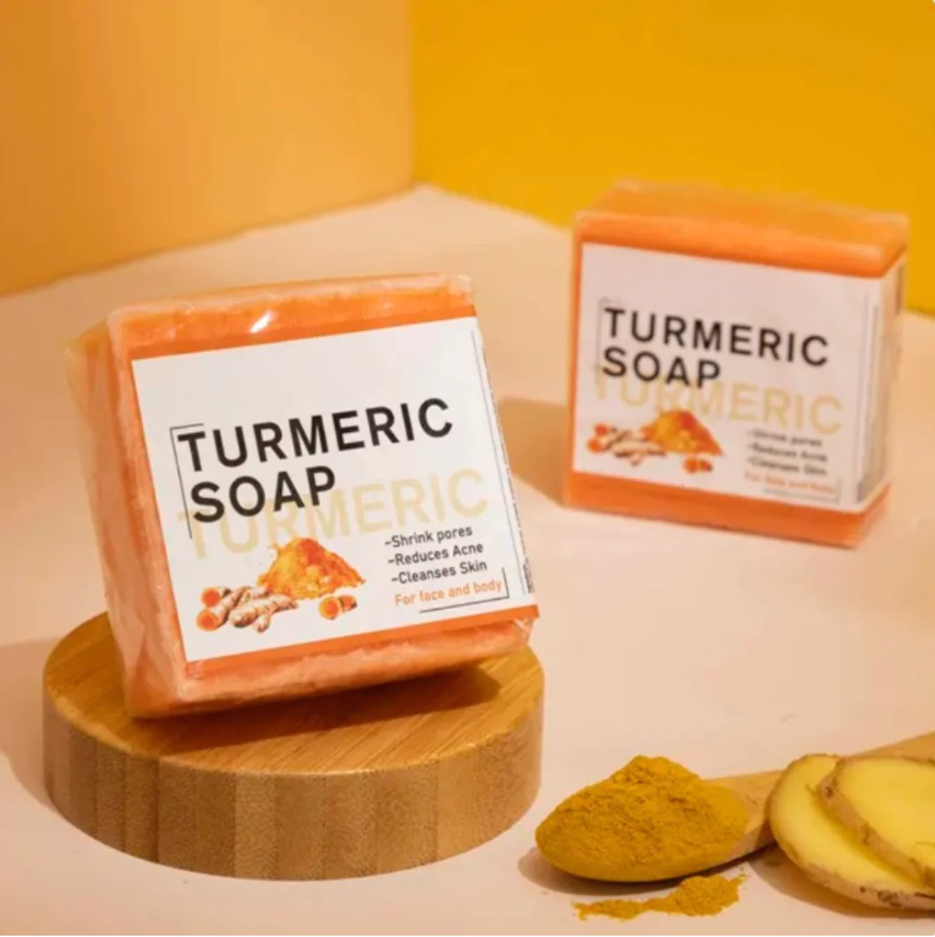 Lotus Turmeric Bar Soap
