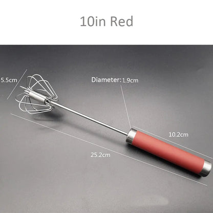 304 Stainless Steel Semi-Automatic Egg Beater
