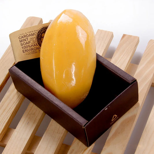 Natural Papaya Essential Oil Handmade Soap
