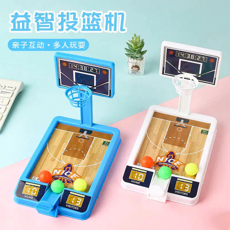 New Shooting Game Machine Mini Basketball Rack