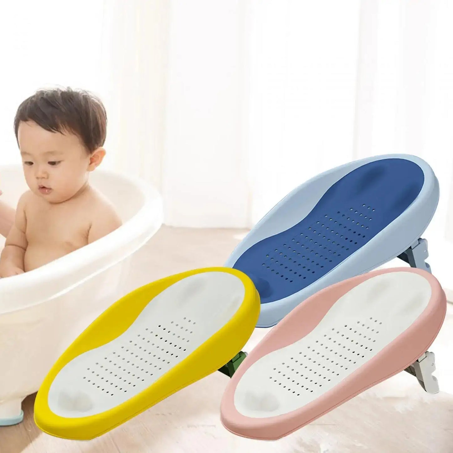 Baby Bath Support For Sink Or Bathtub Comfort