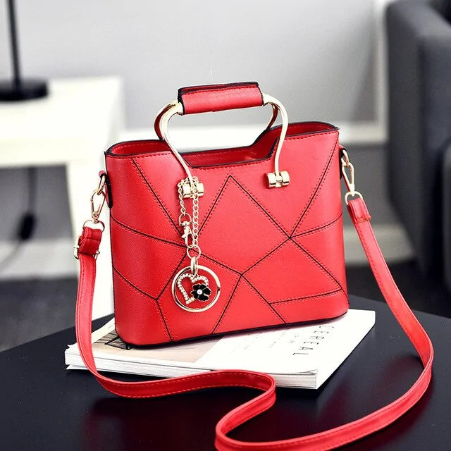 Luxury Geometric Design Women's Messenger Handbag