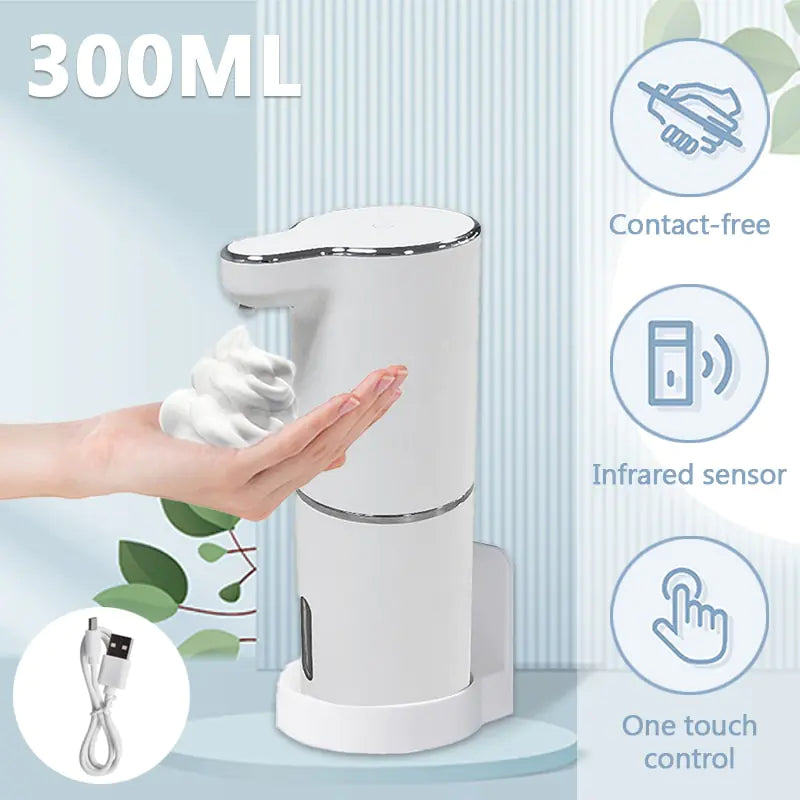 Automatic Foaming Soap Dispenser Rechargeable