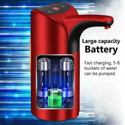 Precise: Dual Mode Automatic Water Bottle Pump - USB Rechargeable