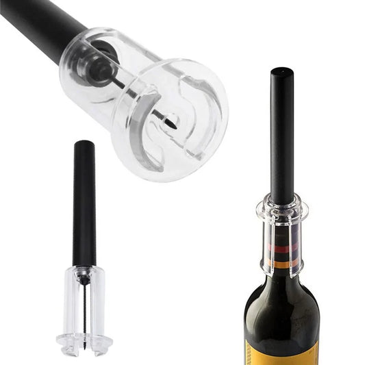 Air Pressure Wine Opener Stainless Steel Pin Type