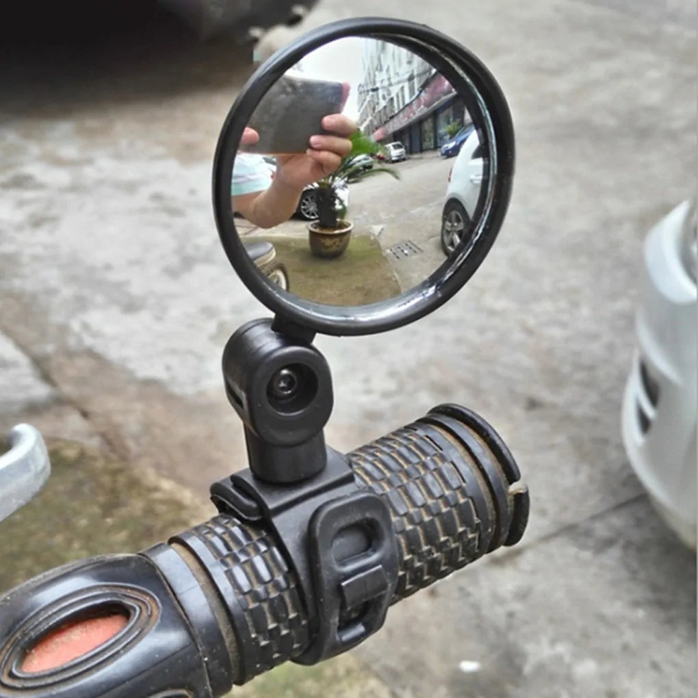 Wide-Angle Bicycle Mirror