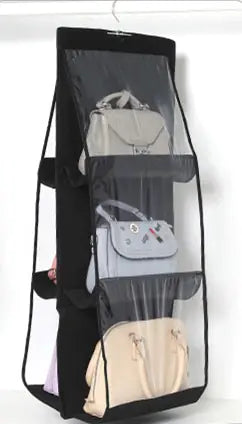 Transparent Storage Bag Hanging Handbag Organizer