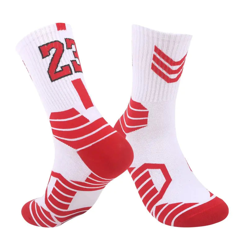 Breathable Non-Slip Professional Basketball Socks for Men, Women, and Kids - Ideal for Sports, Cycling, Climbing, and Running