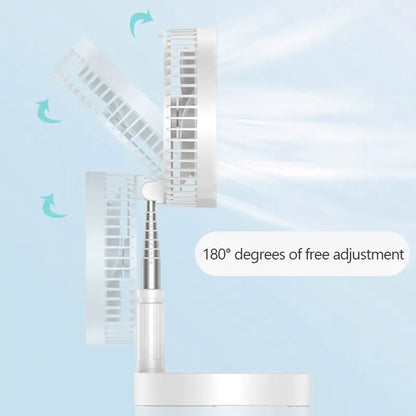 Rechargeable Folding Stand Fan